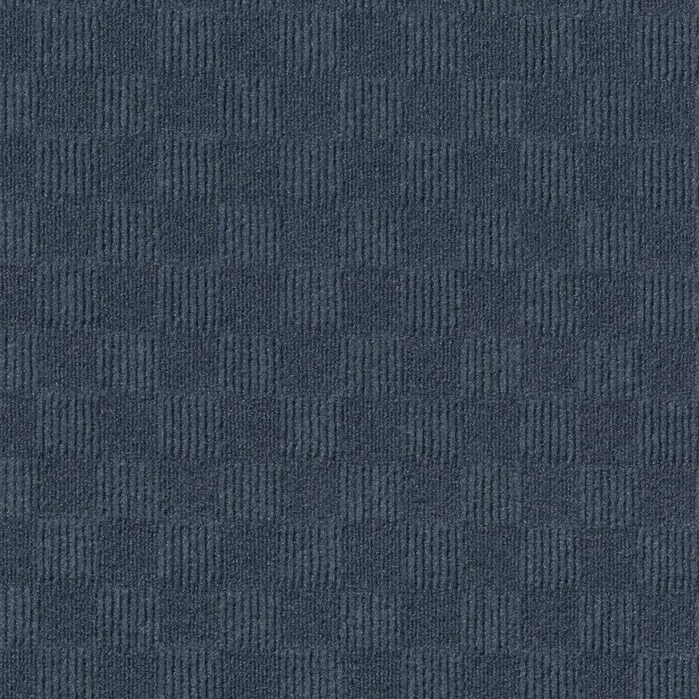 24"x 24" Carpet Tile Peel and Place - Crochet (Black) (60sq.ft.) 15 Tiles