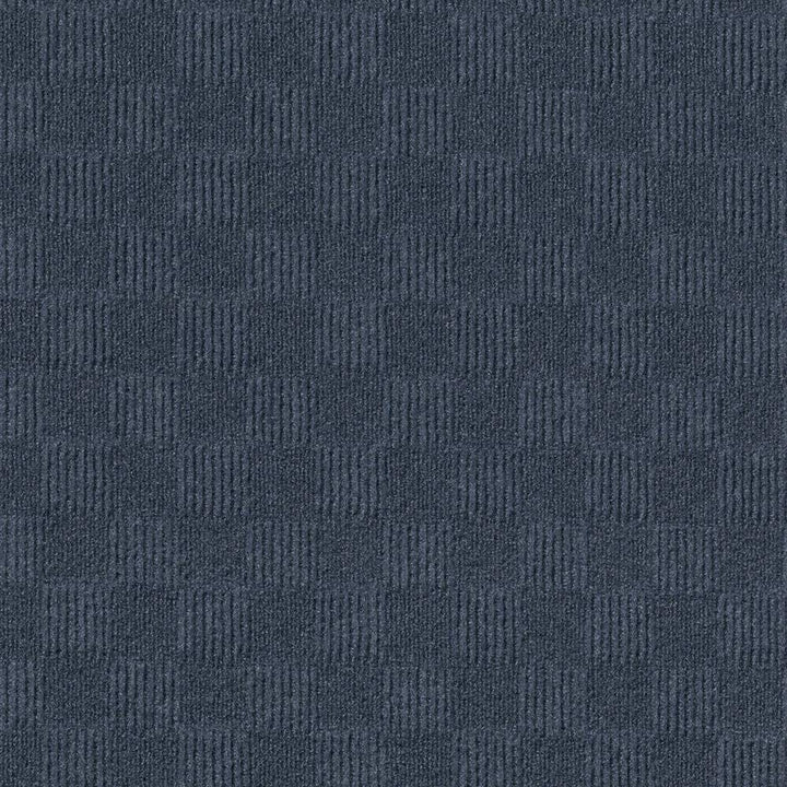 24"x 24" Carpet Tile Peel and Place - Crochet (Black) (60sq.ft.) 15 Tiles