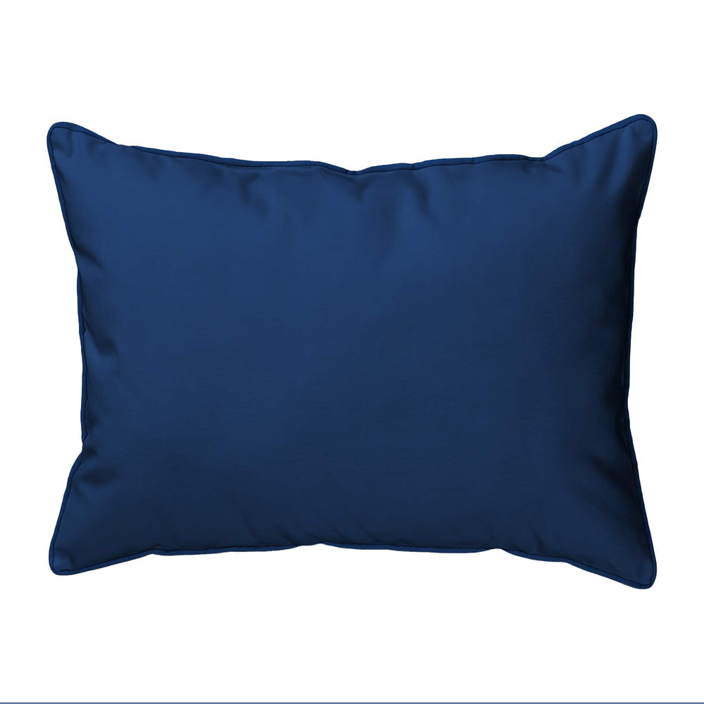 Betsy Drake Sailfish Indoor/Outdoor Pillow 16" x 20" Teal - Diamond Home USA