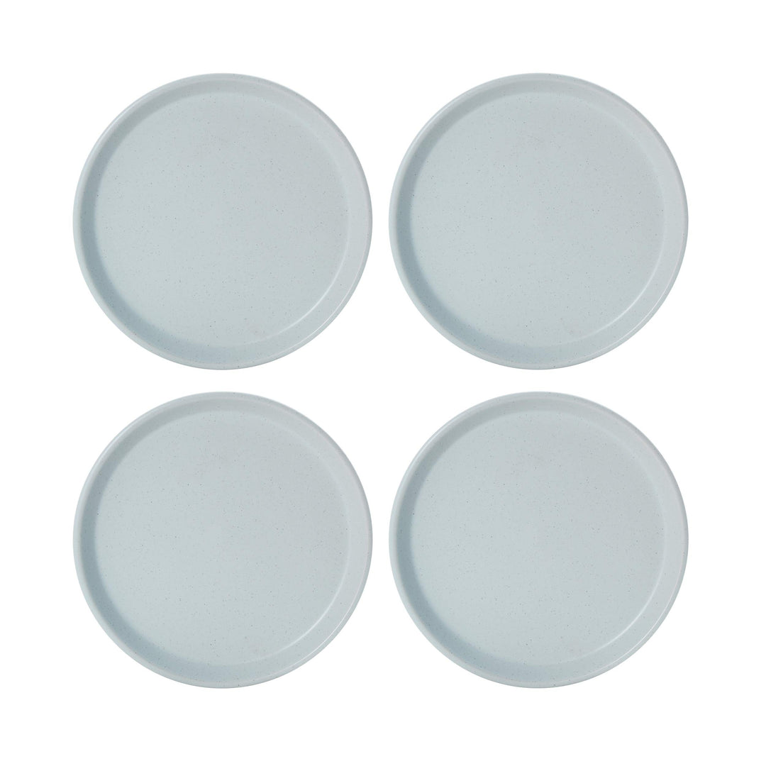 Blue 16pc Dinnerware Set (Service for 4) Solid Casual Modern Contemporary - Diamond Home USA