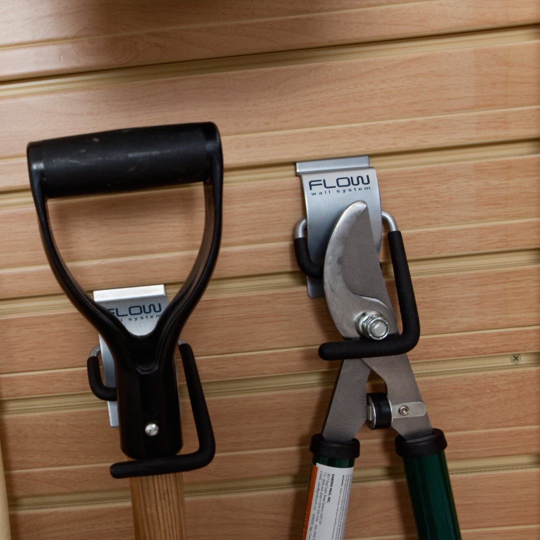 Flow Wall FSH-039-4 S-Hook Model for Garage Organization Systems 4-Pack - Diamond Home USA