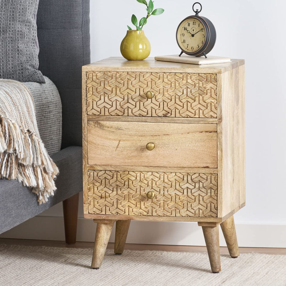 Christopher Knight Home Lytle NIGHTSTAND Natural - Diamond Home USA