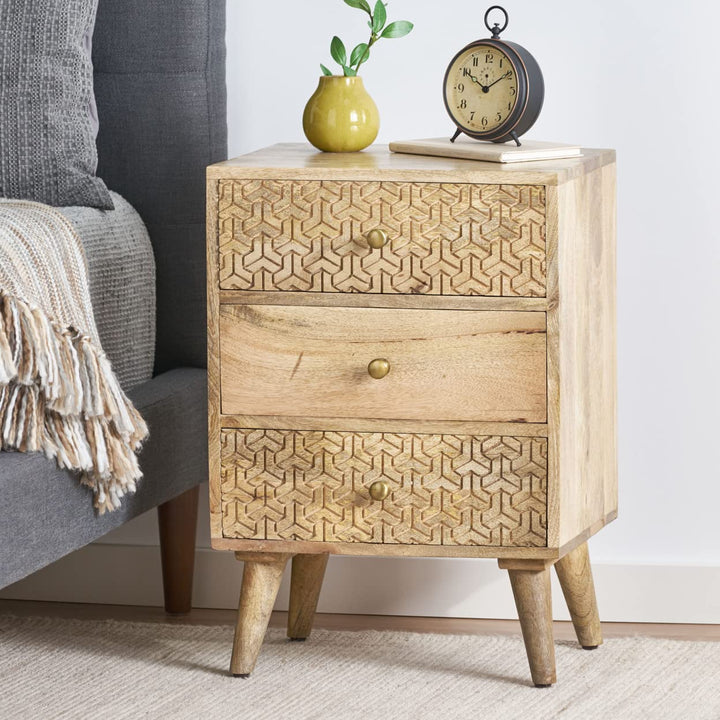 Christopher Knight Home Lytle NIGHTSTAND Natural - Diamond Home USA