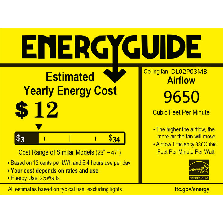 Warehouse of Tiffany's DL02P03MB Dakanda 23.6 in. 6-Light Indoor Matte Black - Diamond Home USA