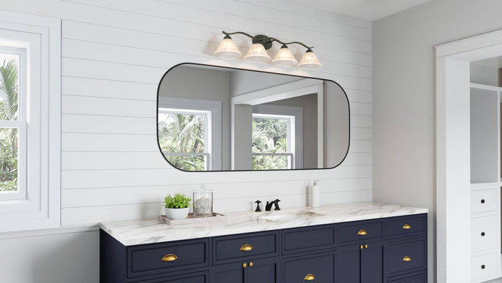 Trans Glob Lighting TG2828 ROB Transitional Four Vanity Bar - Diamond Home USA