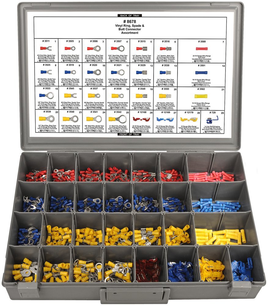 Disco Automotive 8678 Vinyl Wire Terminal Assortment