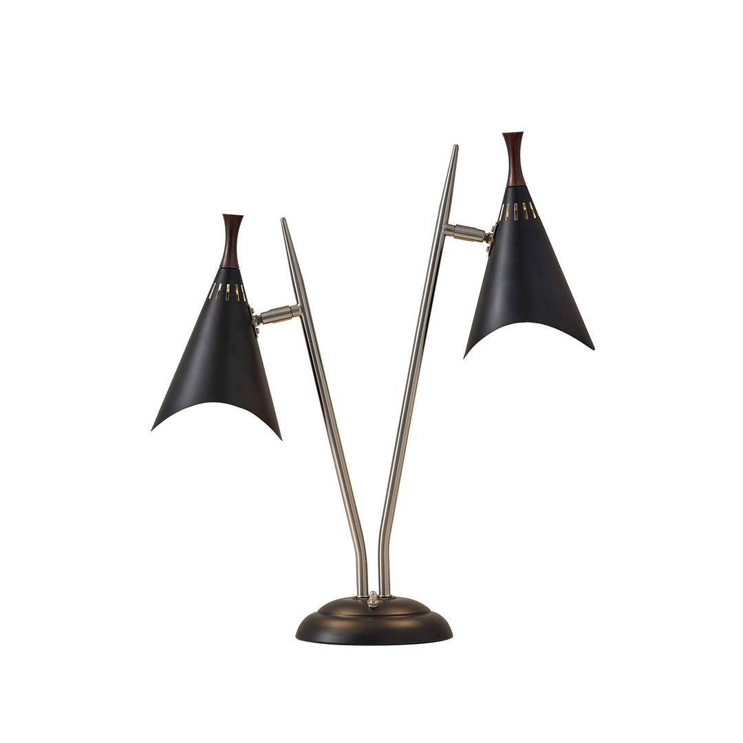 Draper Black Desk Lamp Mid-Century Modern Contemporary