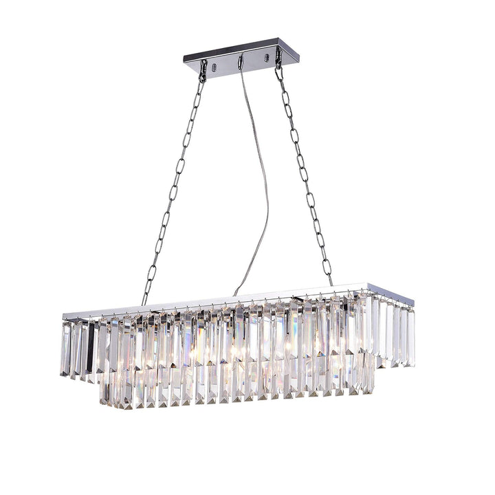 Hong Kong Best New Zhu Yuan Lighting Co. Ivar 5-Light Crystal Chandelier - Diamond Home USA