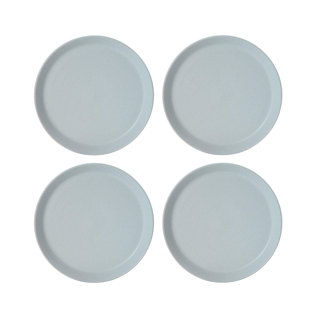 Blue 16pc Dinnerware Set (Service for 4) Solid Casual Modern Contemporary - Diamond Home USA