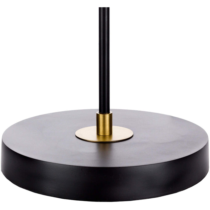 Black Metal Table Lamp Modern Contemporary Bulbs Included - Diamond Home USA