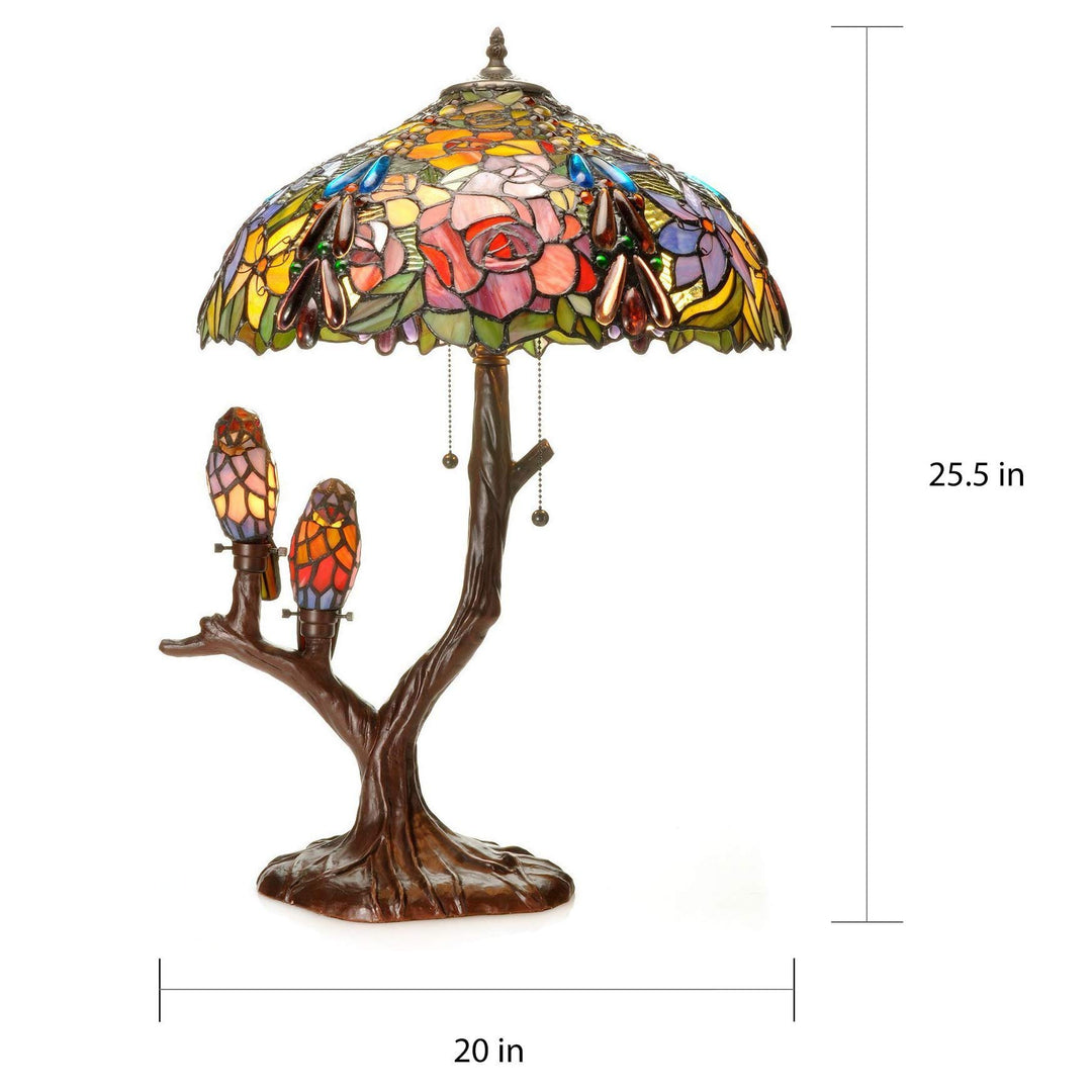 Warehouse of Tiffany Sarah Camille Table Lamp - Diamond Home USA