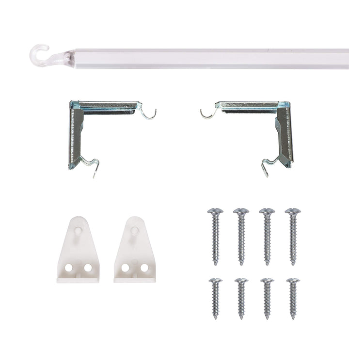 1" Cordless Aluminum Blind - White