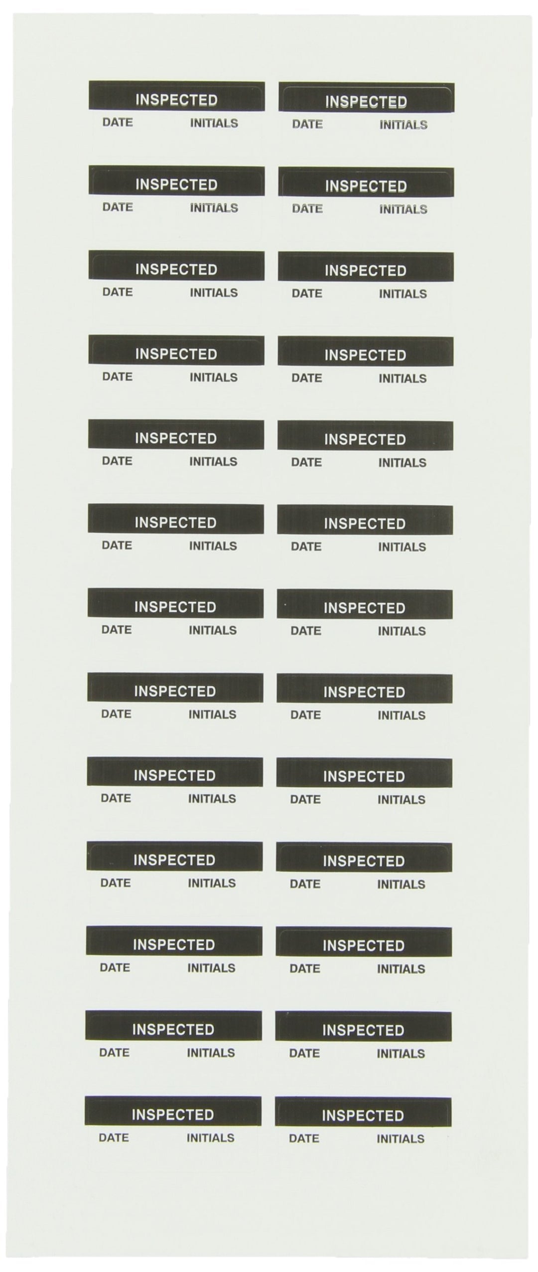 Brady 82587 5/8" Height 1-1/2" Width B-744 Write-on / Laser Printable