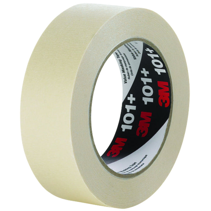 3M 2" x 60 yds Masking Tape 5.1 Mil Tan (24-Pack) er Tape Roll Strong