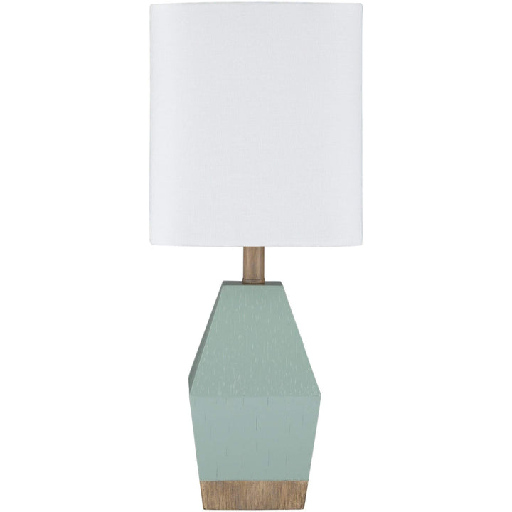 Aqua Table Lamp Blue Modern Contemporary Bulbs Included - Diamond Home USA