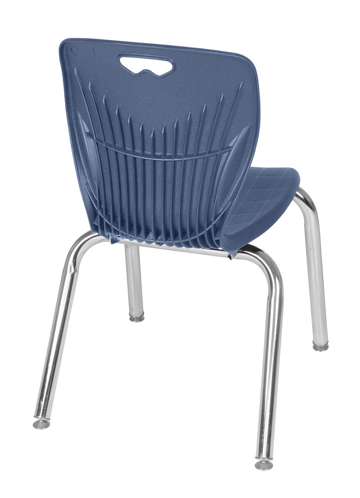 Regency Stack Chair Andy 15" Navy - Diamond Home USA