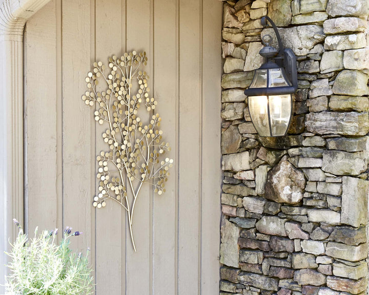 Southern Patio Loma Tree Branch Metal Wall Art Outdoor Décor for Patio Porch - Diamond Home USA
