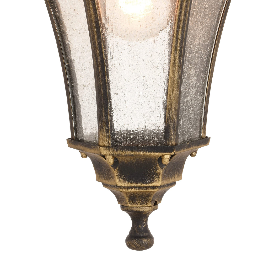 Weathered Bronze Motion Sensor Dusk to Dawn Traditional Outdoor Wall Light - Diamond Home USA