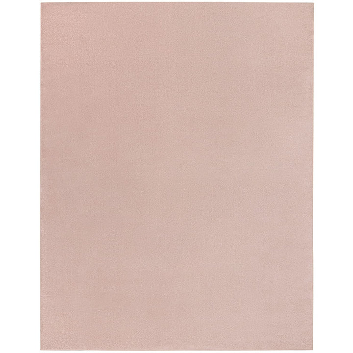 Nourison Essentials Indoor/Outdoor Pink 10' x 14' Area Rug Easy Cleaning Non 10' x 14' - Pink