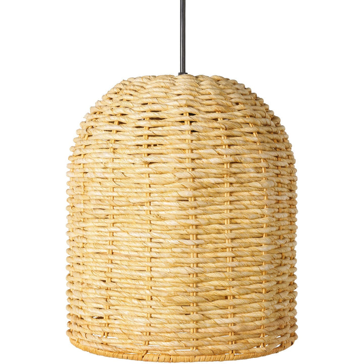 Seagrass Coastal Basket Light 70" h X 10" w 10" d Brown Transitional Rattan - Diamond Home USA