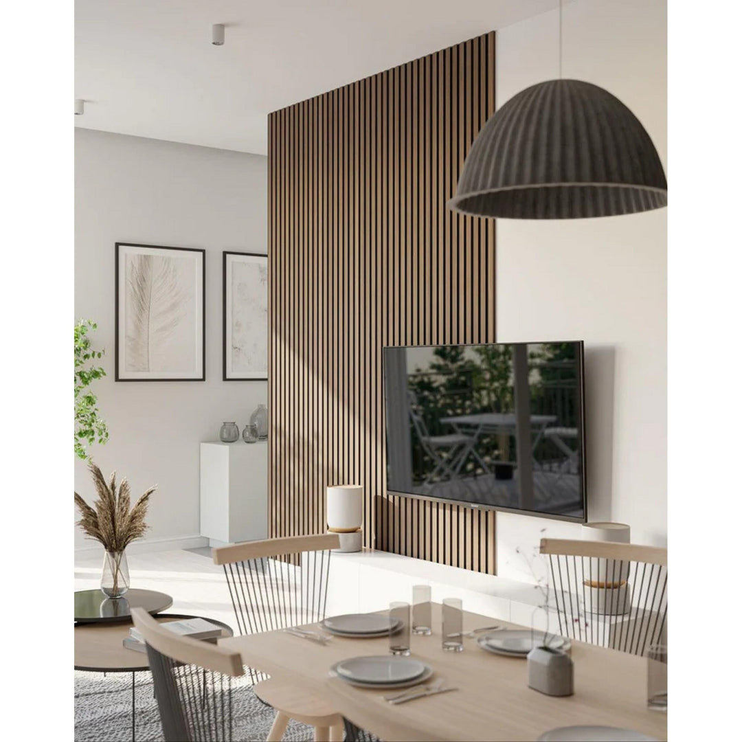 94 in. X 23.6 in 0.8 Acoustic Vinyl Wall Siding Board 1pc Grey Polyester - Diamond Home USA