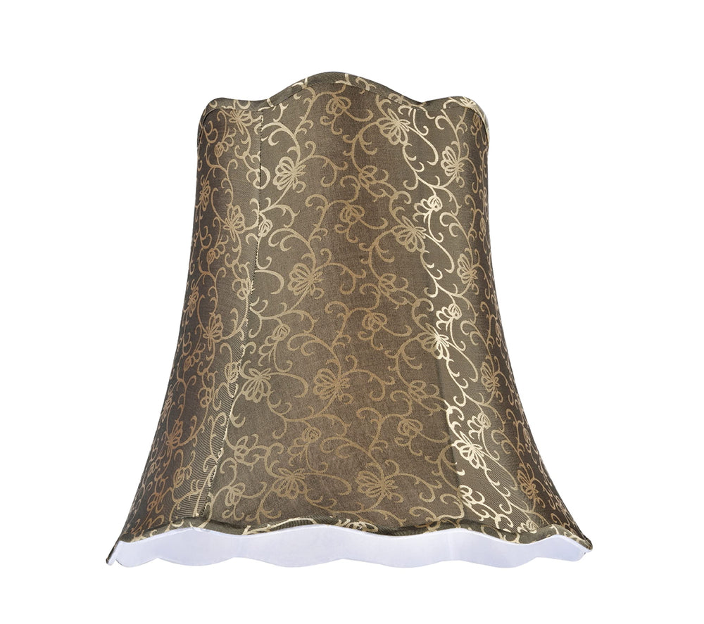 Aspen Creative 34007 Transitional Scallop Bell ape Spider Construction Lamp - Diamond Home USA