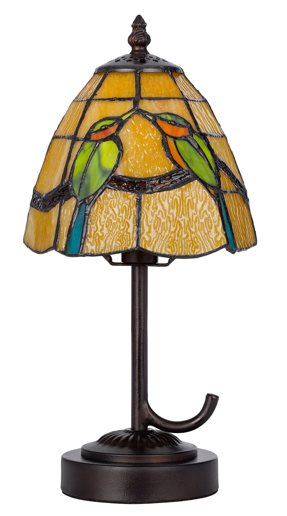 Cal Lighting BO-3118AC 40W Metal/Resin Tiffany Accent Lamp - Diamond Home USA