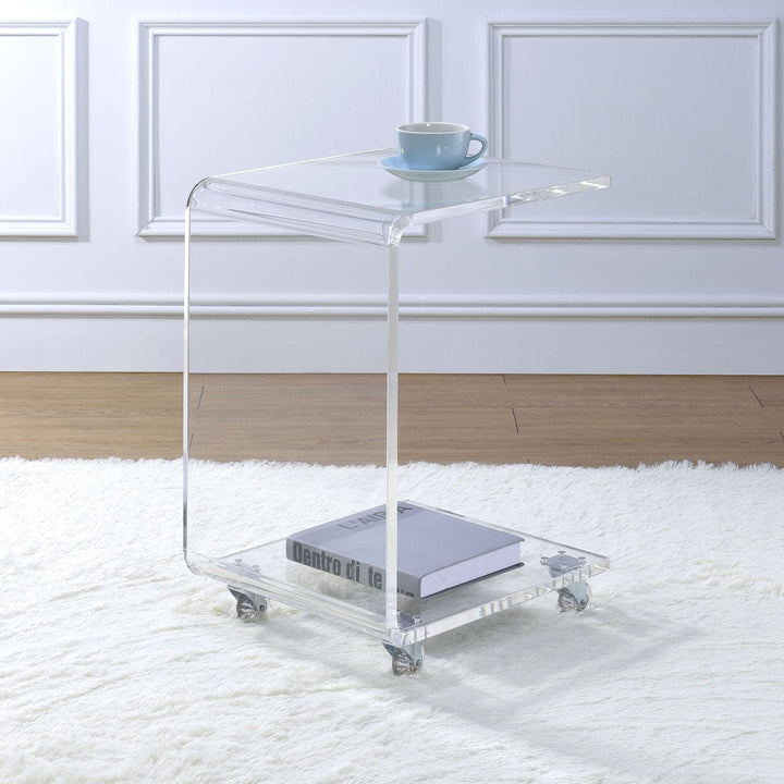 Picket House Furnishings Peek Acrylic Snack Table - Diamond Home USA