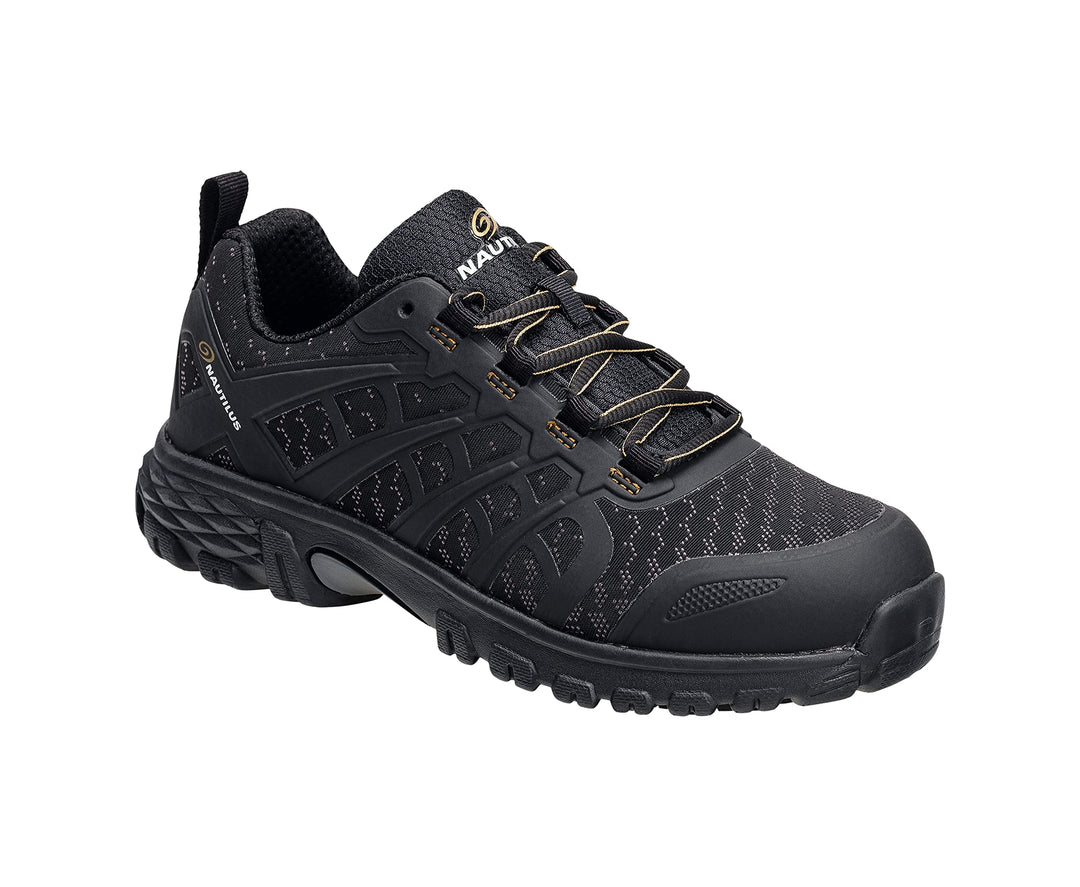 Nautilus Stratus Women's Athletic Work Shoe by FSI: Oil and Slip Resistant Steel
