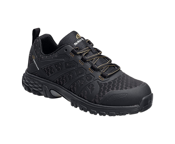 Nautilus Stratus Women's Athletic Work Shoe by FSI: Oil and Slip Resistant Steel