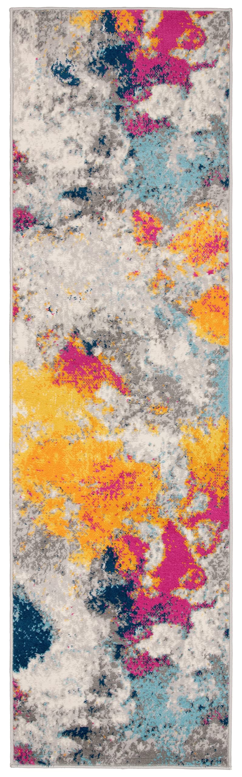 Rugshop Abstract Contemporary Area Rug