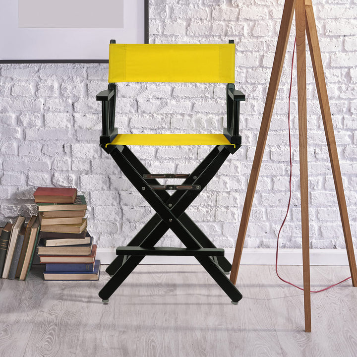 Casual Home 24" Counter Height Directors-Chairs Frame/Natural/Wheat Canvas