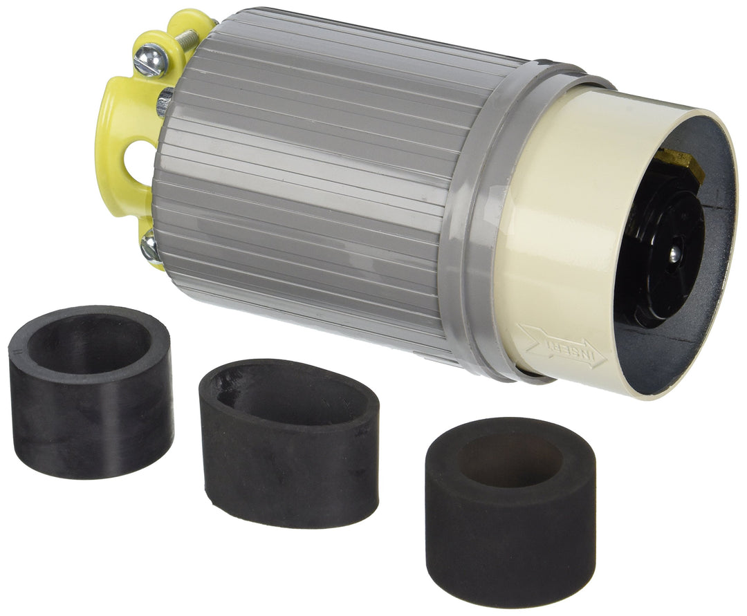 Hubbell HBL25525 Plug Mobile X-Ray 2 Pole 3 Wire 50 amp 250V