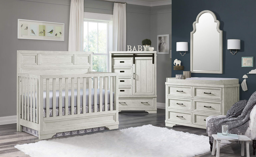 Westwood Design Foundry Full Bed Rail Kit White Dove - Diamond Home USA