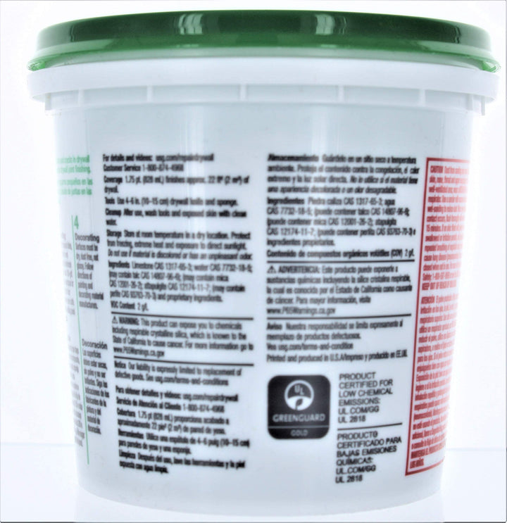 U S GYPSUM 380270072 U S Gypsum 380270 Quart Ready-To-Use Joint Compound - Diamond Home USA