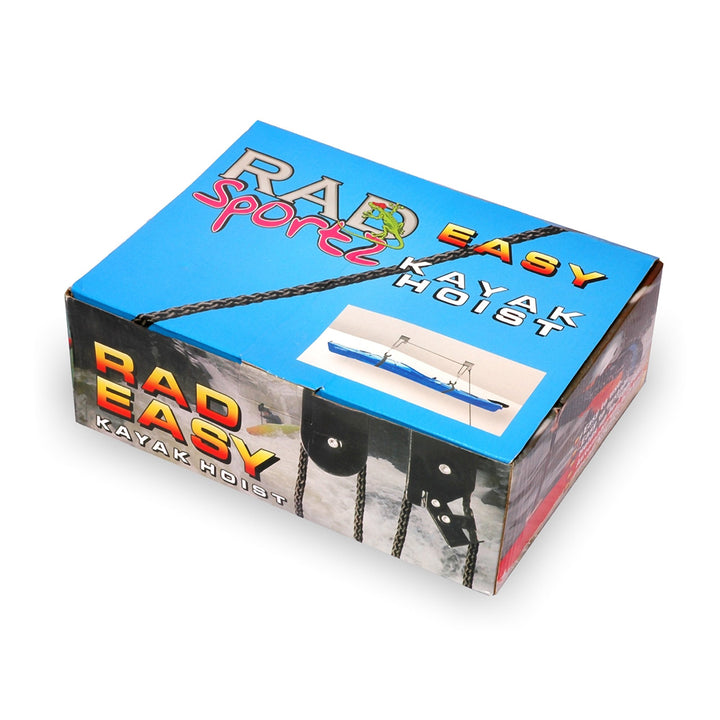RAD Sportz Kayak Hoist Quality Garage Storage Canoe Lift with 125 lb Capacity - Diamond Home USA