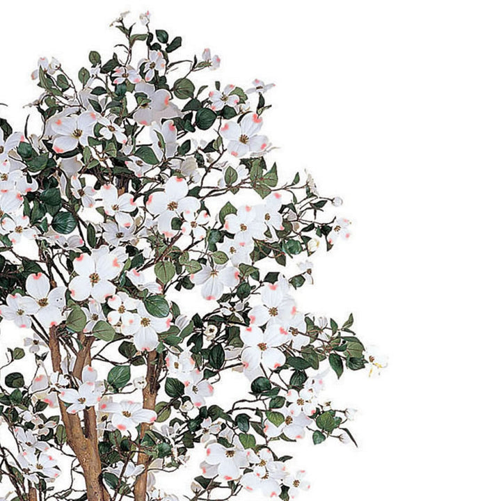 Nearly Natural 5ft. Dogwood Silk Tree - Diamond Home USA