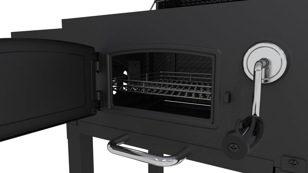 Dyna-Glo DGN405DNC-D Compact Heavy Duty Charcoal Grill - Black - Diamond Home USA