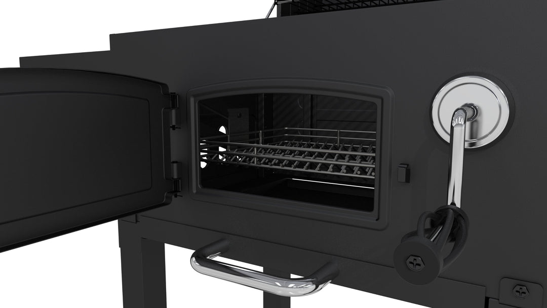 Dyna-Glo DGN405DNC-D Compact Heavy Duty Charcoal Grill - Black - Diamond Home USA