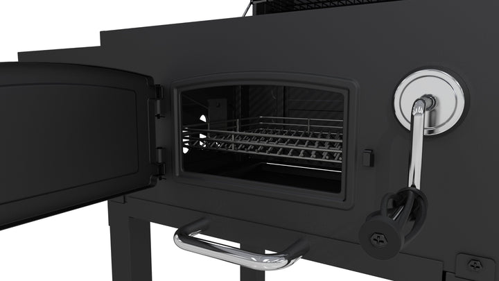 Dyna-Glo DGN405DNC-D Compact Heavy Duty Charcoal Grill - Black - Diamond Home USA