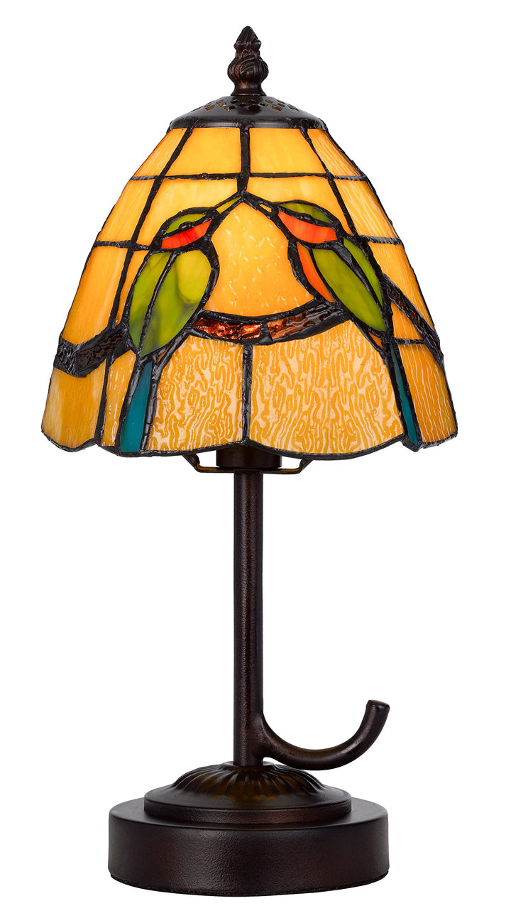 Cal Lighting BO-3118AC 40W Metal/Resin Tiffany Accent Lamp