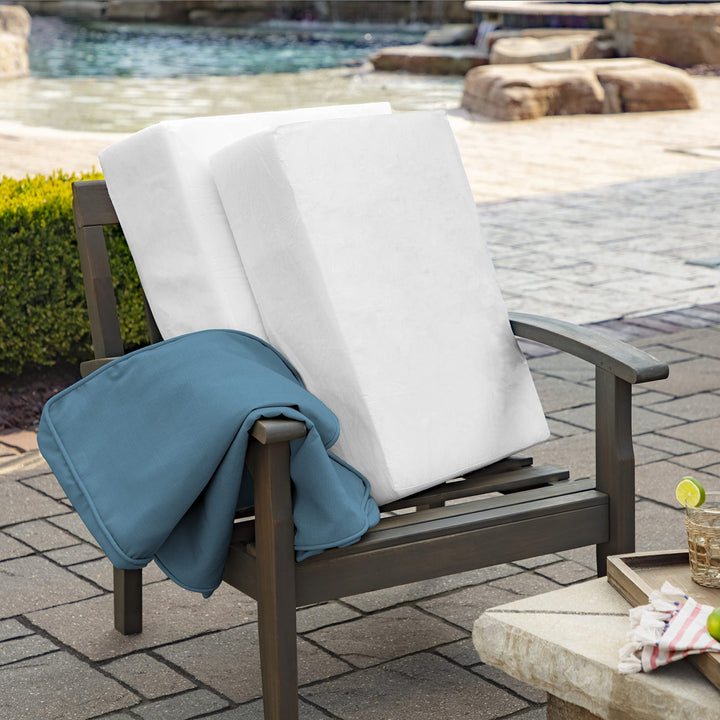 Arden Selections ProFoam Essentials Outdoor Firm Deep Seating Cushion Set 24 x 24