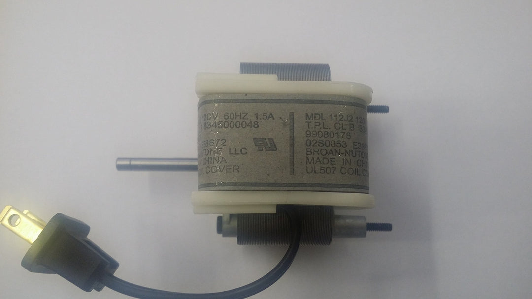 Nutone Broan Replacement Vent Fan Motor # 99080176 1.5 amp 3000 RPM 120 Volts - Diamond Home USA