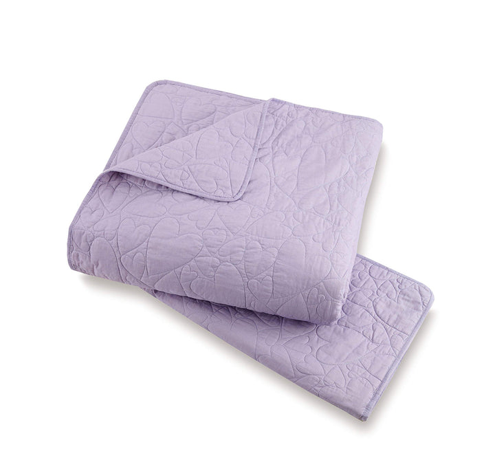 URBAN PLAYGROUND Heart 4-Piece Quilt Set Twin