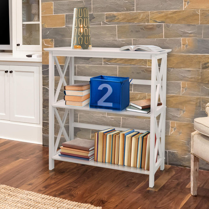 Casual Home Montego 3-Shelf Bookcase
