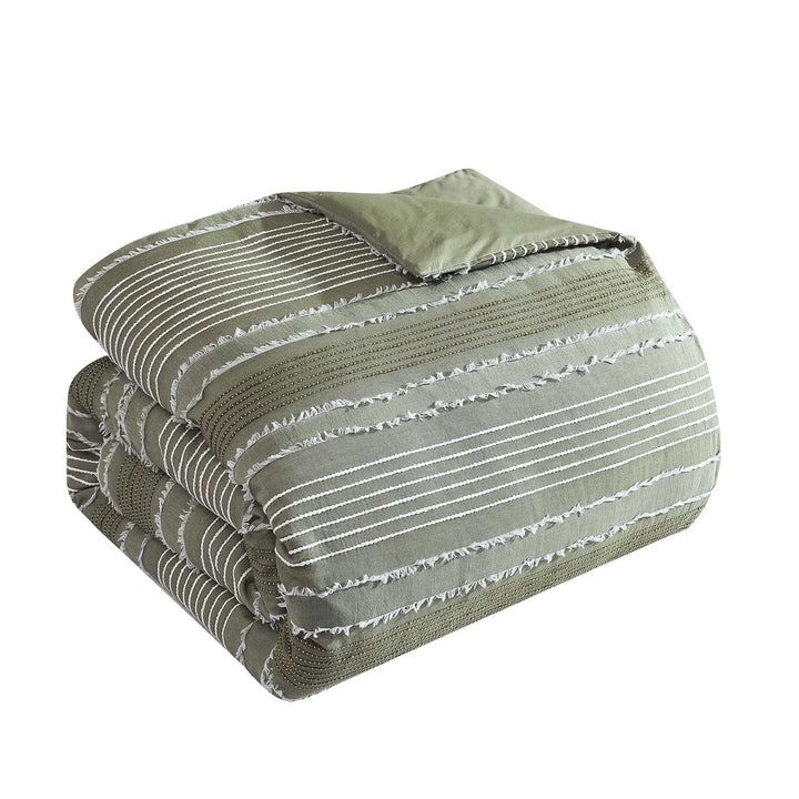 Riverbrook Home Harley Comforter Set Queen Green 5 Piece Set