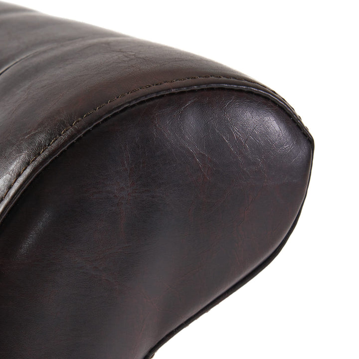 Christopher Knight Home Palermo Leather Tufted Dining Chairs Brown(pack of 2) - Diamond Home USA