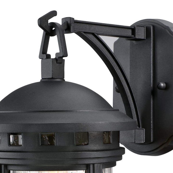 Westinghouse 6114100 Sargut Traditional One-Light Outdoor Wall Light Textured - Diamond Home USA