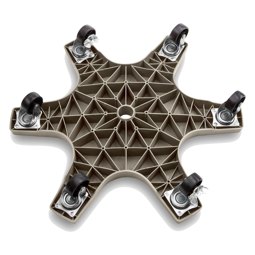 Bosmere S20450 20" Light Gray Plant Caddie - Diamond Home USA