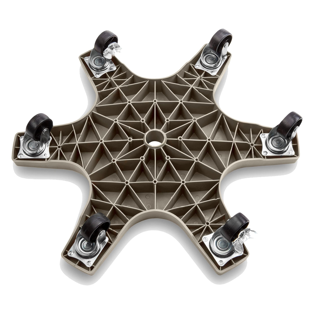 Bosmere S20450 20" Light Gray Plant Caddie - Diamond Home USA